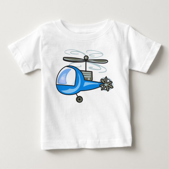 Camiseta Helicóptero infantil (Frente)