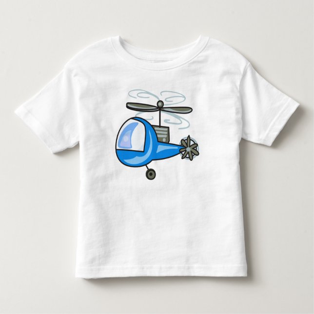 Camiseta Helicóptero infantil (Frente)