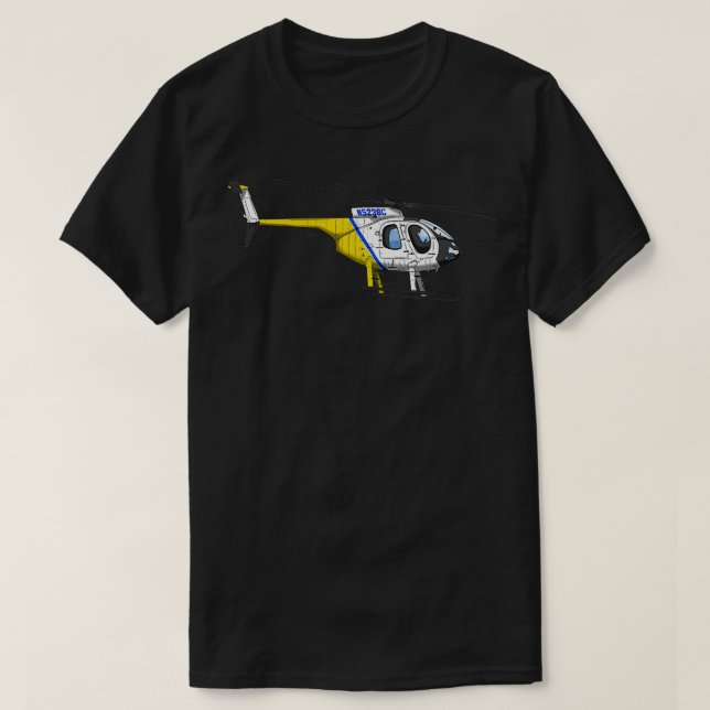 Camiseta Helicóptero MD N5238C (Frente do Design)