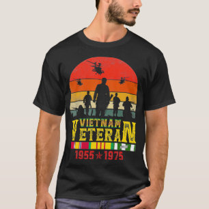 Camiseta Helicóptero Vietnã Bell UH1 Huey Vintage