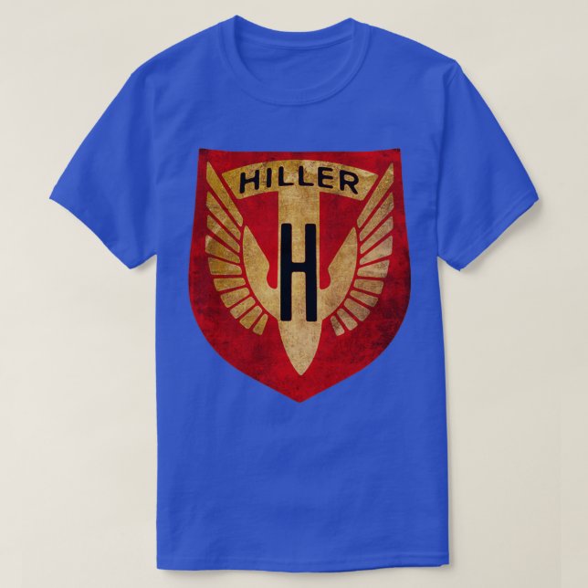 Camiseta Helicópteros de colheita de Hiller (Frente do Design)