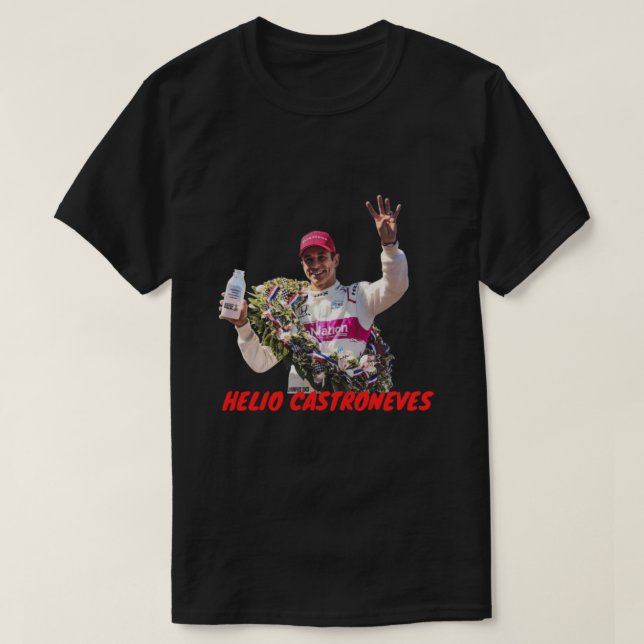 Camiseta Helio Castroneves 2 (Frente do Design)