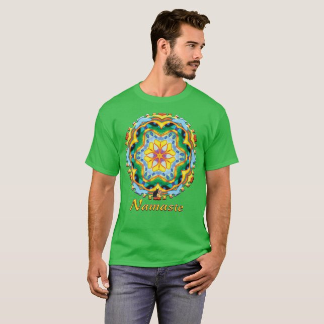 Camiseta Helios Namaste Kaleidoscope (Frente Completa)