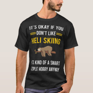 Camiseta Heliskiing Heliski - Esquiando Heli Skiing