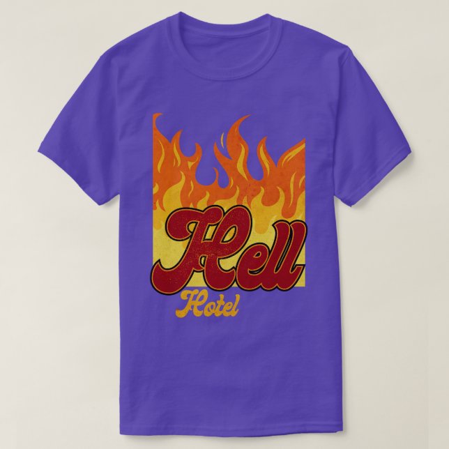 Camiseta Hell Hotel Heavy Metal (Frente do Design)