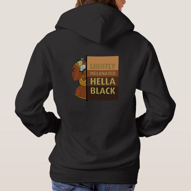 Camiseta Hella Black Sweatshirts (Verso)