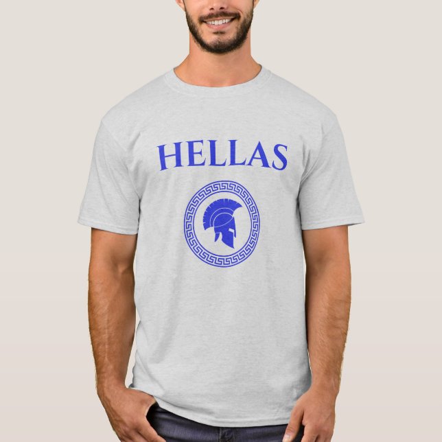 Camiseta Hellas Espartano  (Frente)