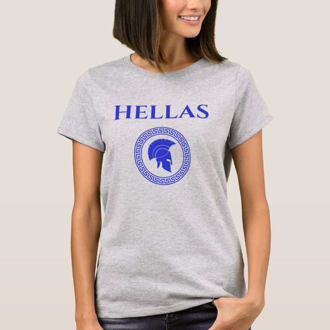 Camiseta Hellas Espartano  (Frente)