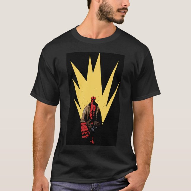 Camiseta Hellboy Portrait (Frente)