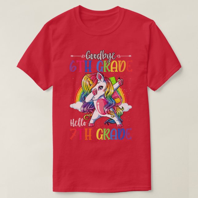 Camiseta Hello 7th Grade Teacher Student Back To School Uni (Frente do Design)