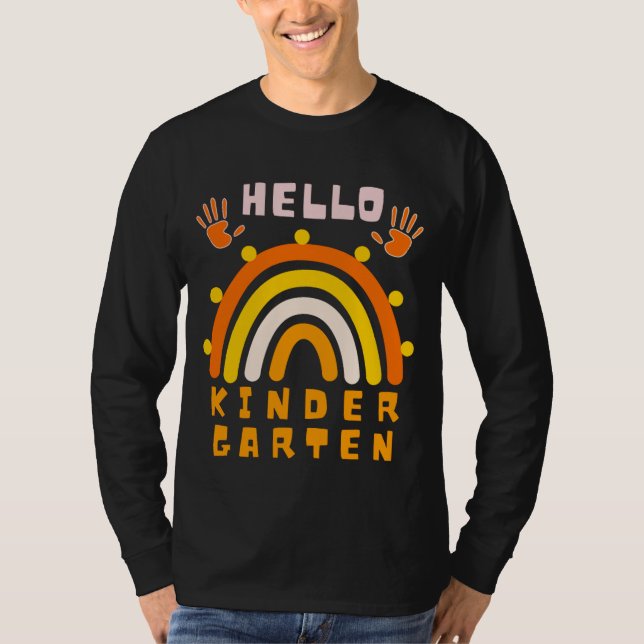 CAMISETA HELLO KINDERGARTEN - CINCO LEGAL (Frente)