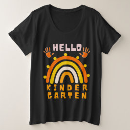 CAMISETA HELLO KINDERGARTEN - CINCO LEGAL