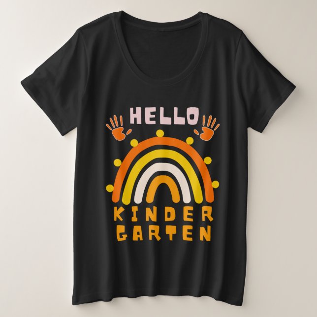 CAMISETA HELLO KINDERGARTEN - CINCO LEGAL (Frente do Design)