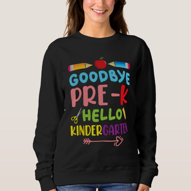 Camiseta Hello Kindergarten Teacher Student Back To School  (Frente)