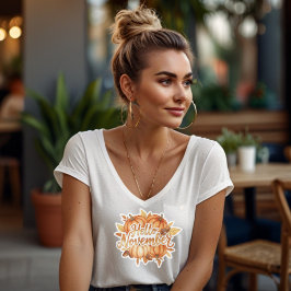 Camiseta Hello November -  Cozy Fall Design