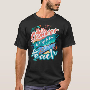 Camiseta Hello Summer Beach