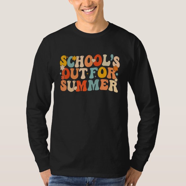 Camiseta Hello Summer School s Out For Summer Teacher Summe (Frente)