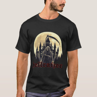 Camiseta HellRaizer Reaper com Castle e Lua
