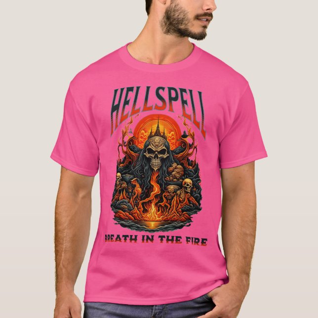 CAMISETA HELLSPELL BREATH NO FOGO (Frente)