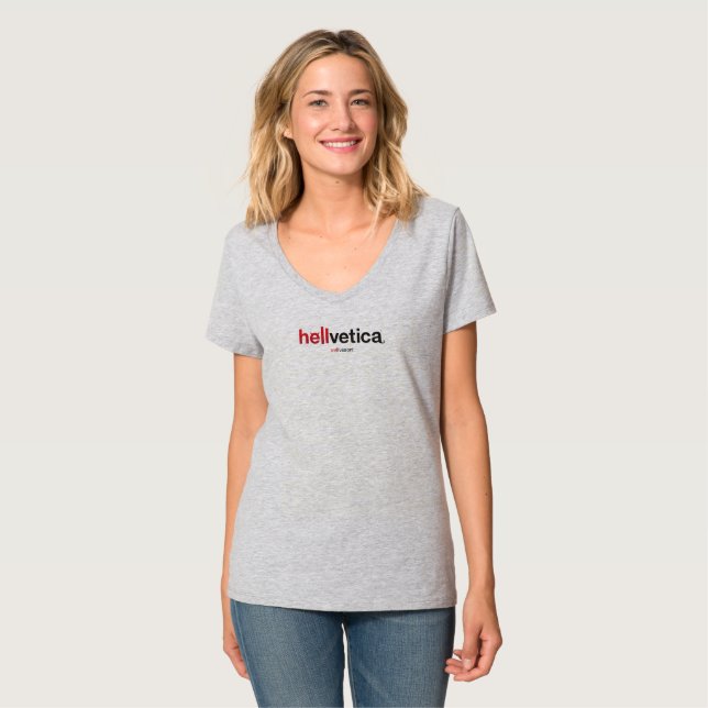 Camiseta hellvetica – Logotipo Horizontal (Frente Completa)