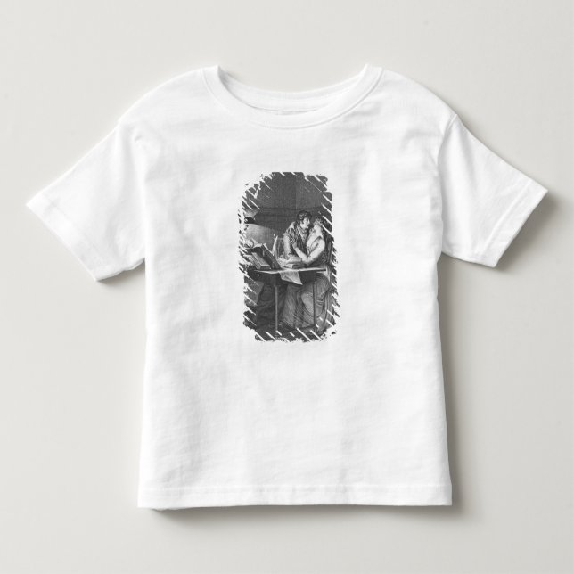 Camiseta Heloise e Abelard em seu estudo (Frente)