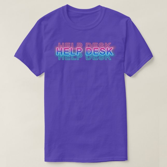 Camiseta Help Desk (Frente do Design)