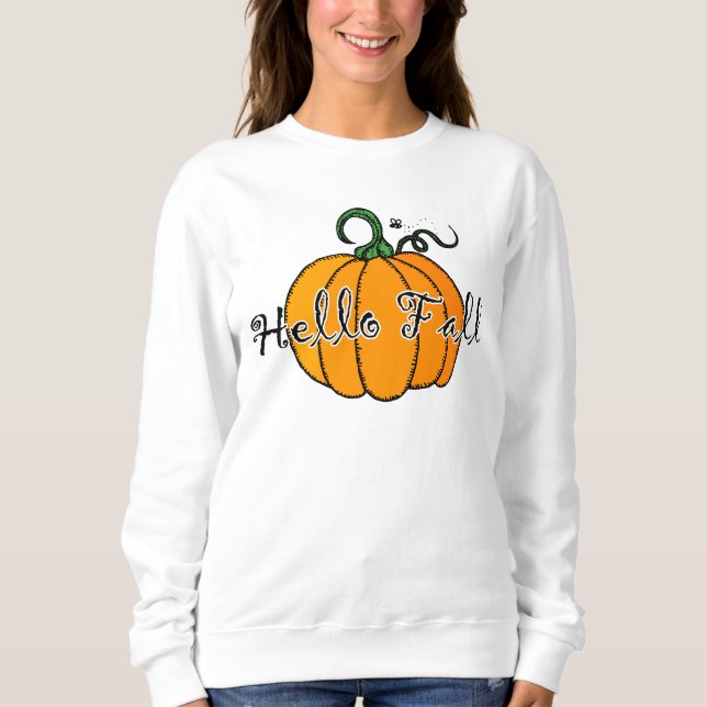 Camiseta Helpkin Fall Pumpkin Alô Fall (Frente)