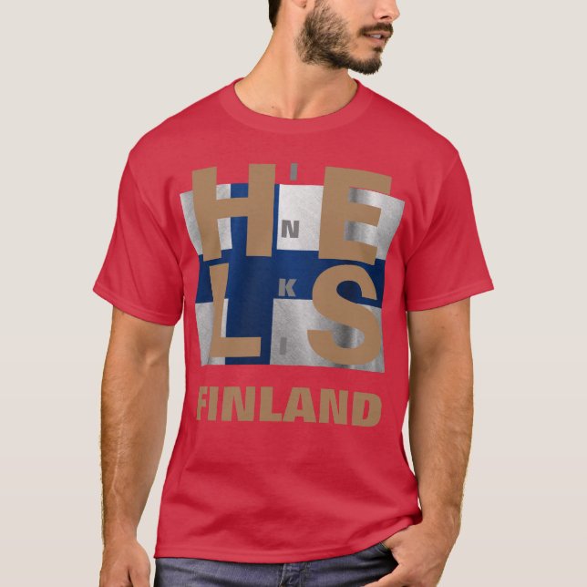 CAMISETA HELSINKI FINLÂNDIA (Frente)