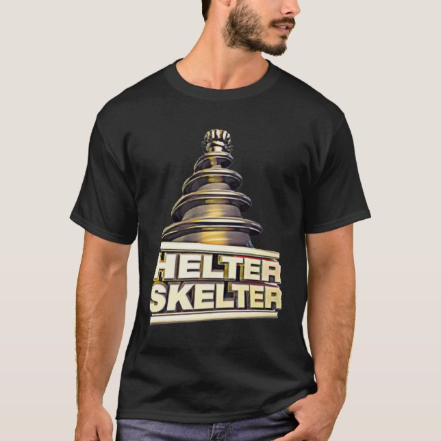 Camiseta Helter Skool Antiga Raver Hardcore Techno DnB (Frente)