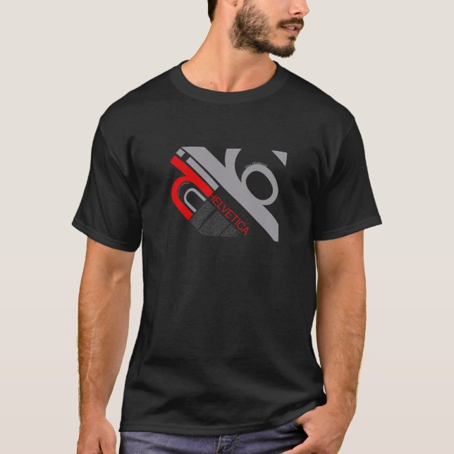 Camiseta Helvetica Typography | Design (Frente)
