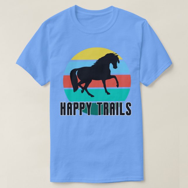 Camiseta HELY TRAILS Horse (Frente do Design)