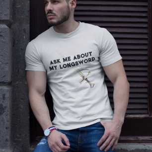 Camiseta HEMA Artes Marciais Europeias Históricas Espada Lo