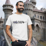 Camiseta HEMA Espada Histórica das Artes Marciais Europeias<br><div class="desc">Este design foi criado através da arte digital. Você pode mudar o estilo desta camisa escolhendo Mais > sob a opção de estilo. Ele pode ser personalizado na área fornecida ou personalizada escolhendo o clique para personalizar a opção e alterar o nome, as iniciais ou as palavras. Você também pode...</div>
