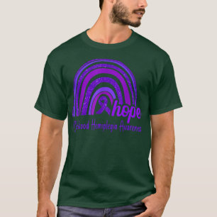 Camiseta Hemiplegia de Infância Esperança Arco-Íris