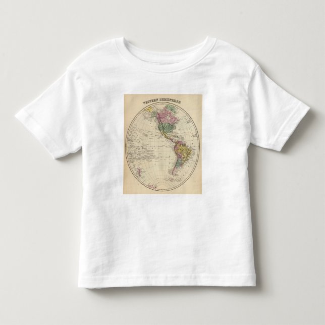 Camiseta Hemisfério ocidental (Frente)