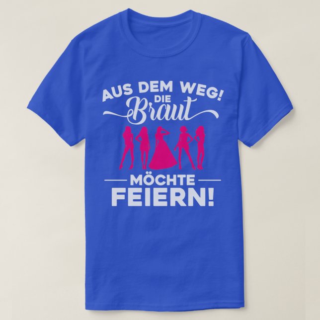 Camiseta Hen Party Team Brit Gift 6 (Frente do Design)