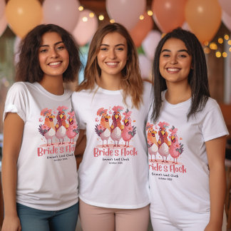 Camiseta Hen Party Tee - Bando da Noiva - Festa de solteira