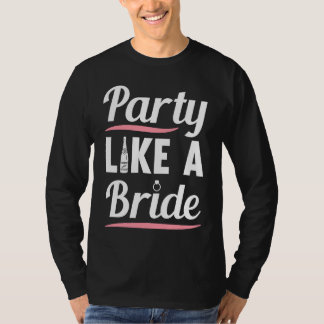 Camiseta Hen Party Wedding Married Bachelor Bride To Be Bac