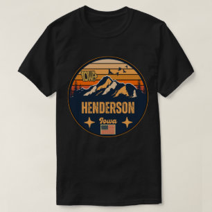 Camiseta Henderson, Iowa Ia, Estados Unidos