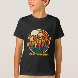 Camiseta Hendricks West Virginia Vintage Caminhada na Monta