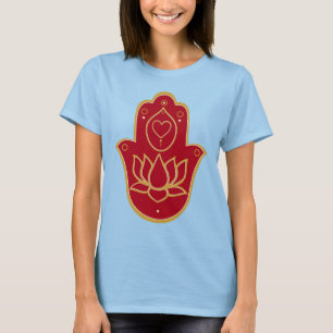 Camiseta Henna Hamsa Lotus