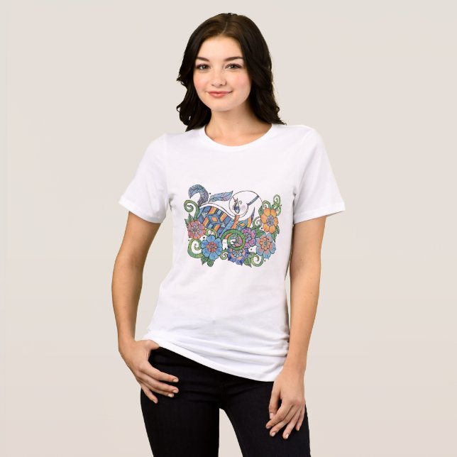Camiseta Henna Nativa (Frente Completa)