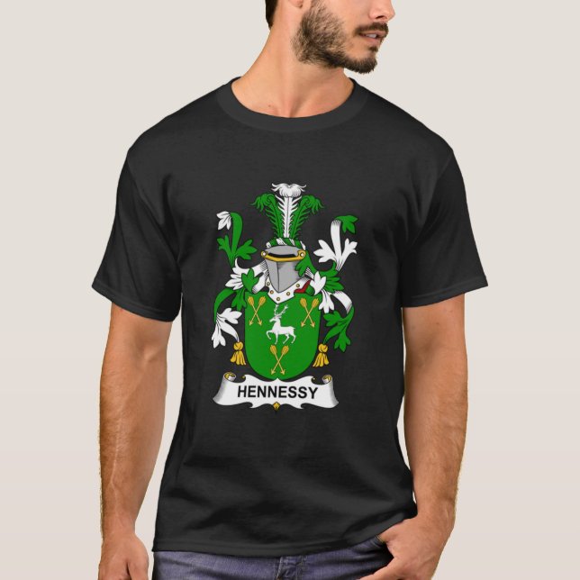 Camiseta Hennessy Coat of Arms - Family Crest Shirt Essenti (Frente)