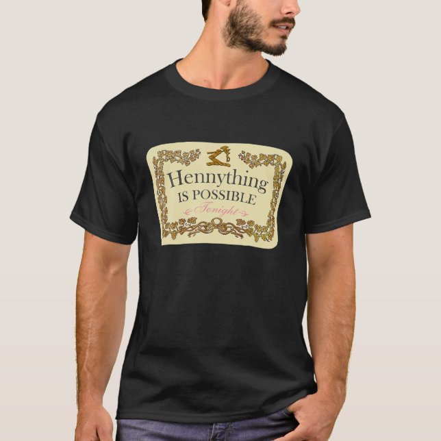 Camiseta Hennything É Possível (Frente)