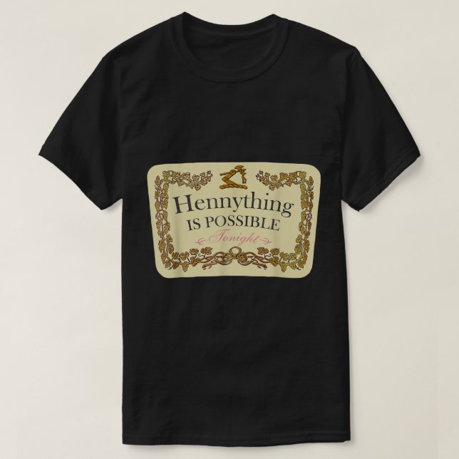 Camiseta Hennything É Possível (Frente do Design)
