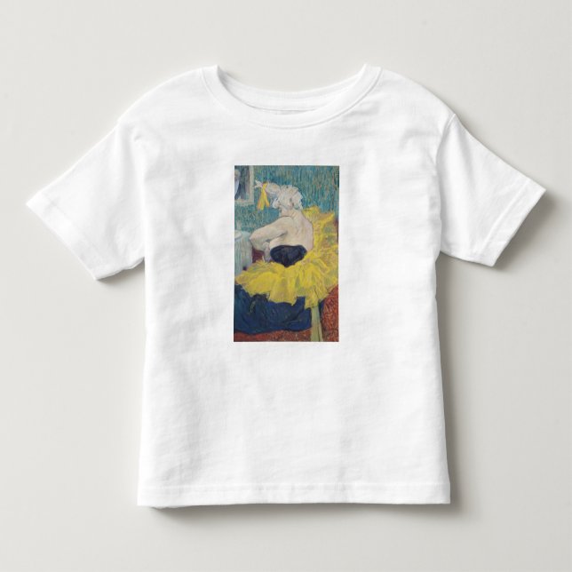 Camiseta Henri de Toulouse-Lautrec | o Clowness Cha-U-Kao (Frente)