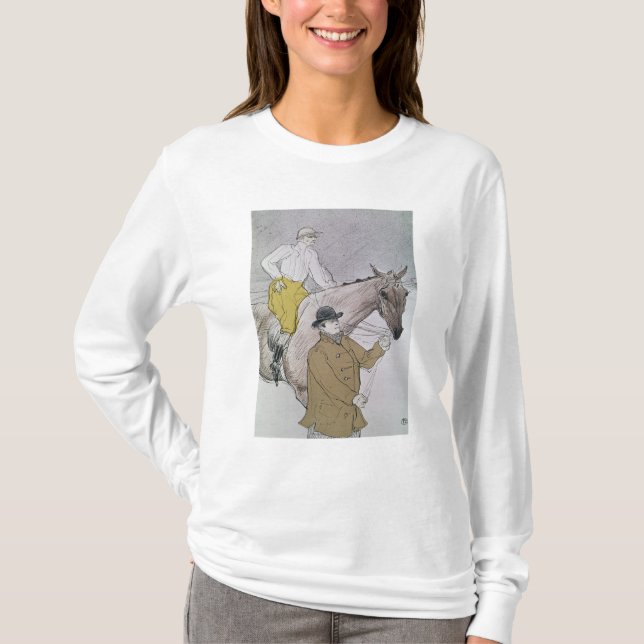Camiseta Henri de Toulouse-Lautrec | que o jóquei conduziu (Frente)