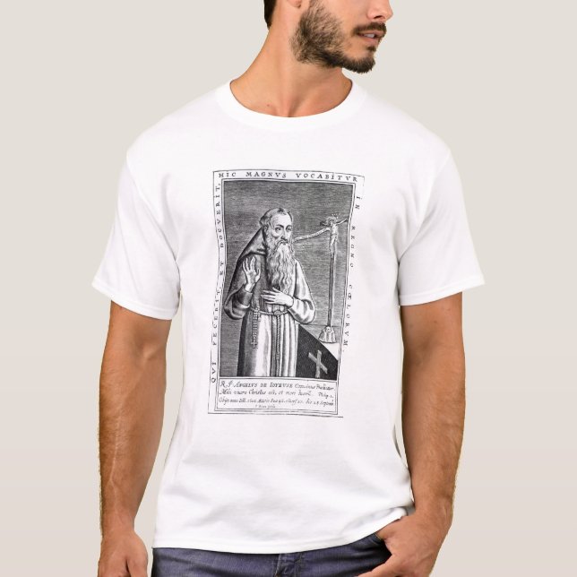 Camiseta Henri, Duc de Joyeuse, conhecido como o Angelus do (Frente)