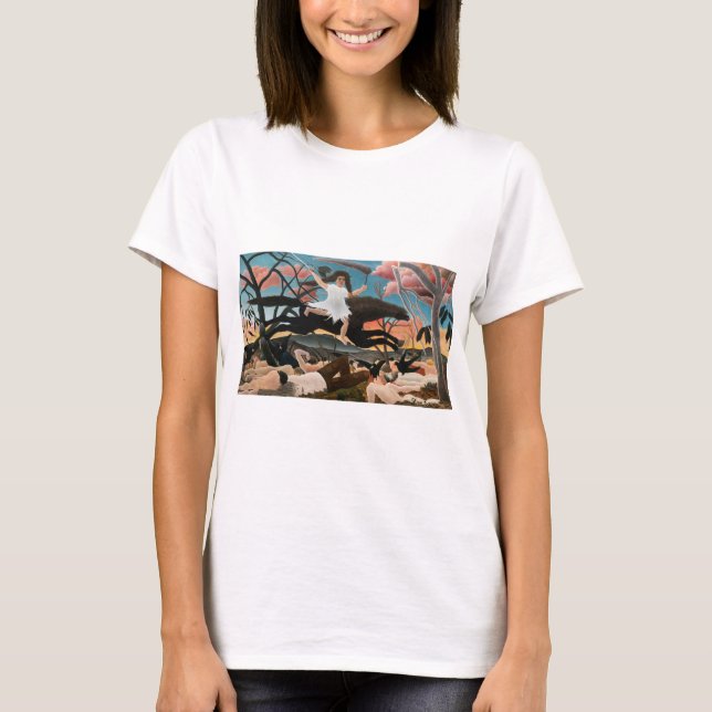 Camiseta Henri Rousseau - A Guerra (Frente)