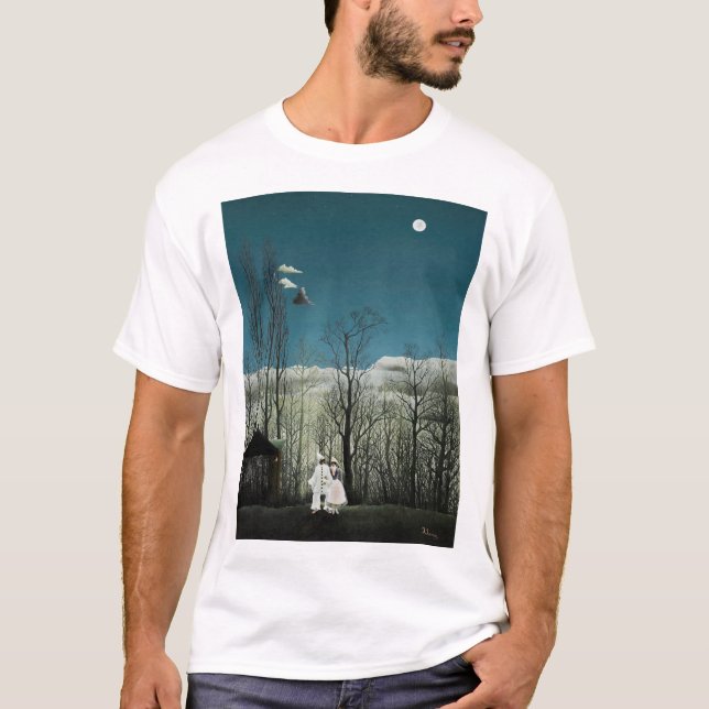 Camiseta Henri Rousseau - Noite de Carnaval (Frente)